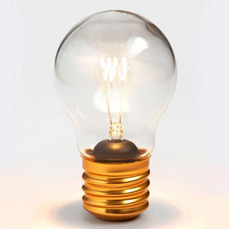 Image of Cordless Rechargeable Lightbulb Shaped Night Light