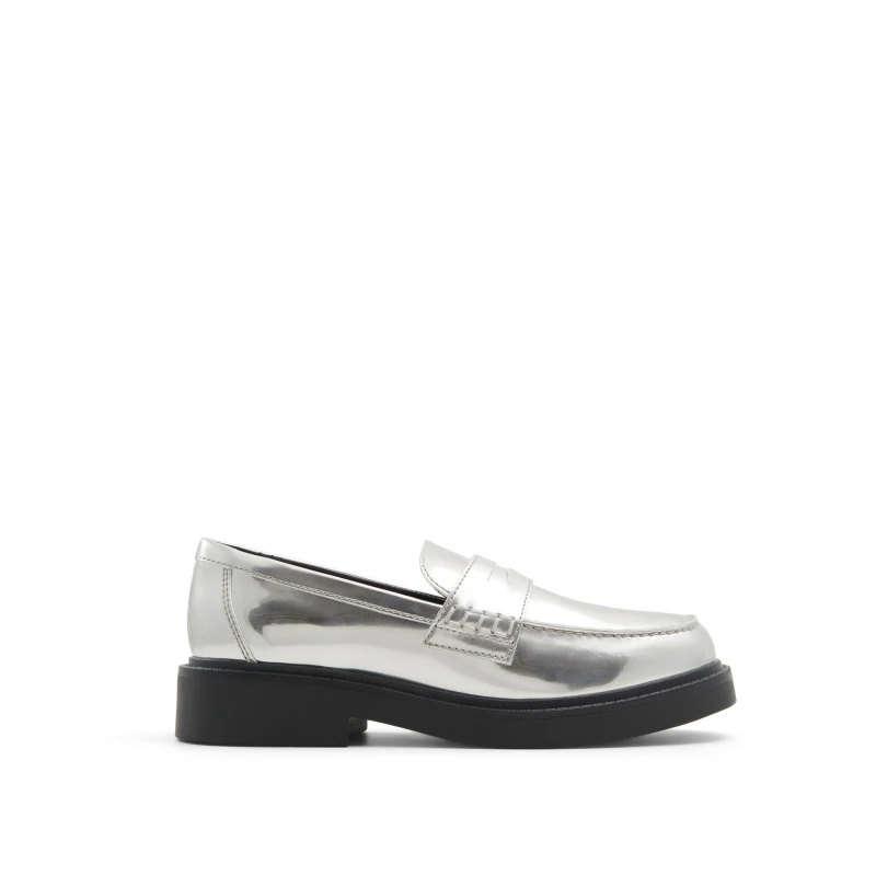 Image of Aldo Aldo Verima Loafer - Silver Silver 4