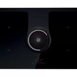Image of Elica NIKOLATESLA NT-ONE-DO ONE 83cm Duct Out Air Venting Induction Hob in Black