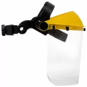 Image of Portwest - PW91 Face Guard Clear Visor Face Shield Brushcutter Strimmer Protection