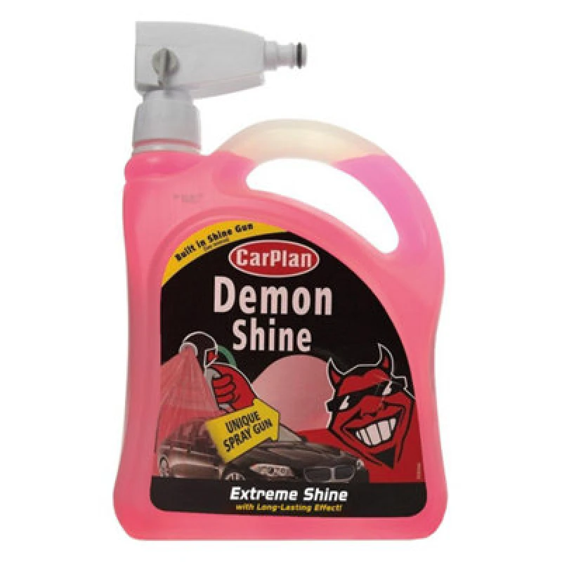 Image of Carplan Demon Shine Spray On Shine Car Wax Polish Spray & Wipe 2L Gun Treatment