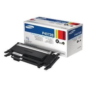 Image of Samsung Toner cartridge 2 pack CLT P4072B CLT P4072BELS Original Black 3000 pages