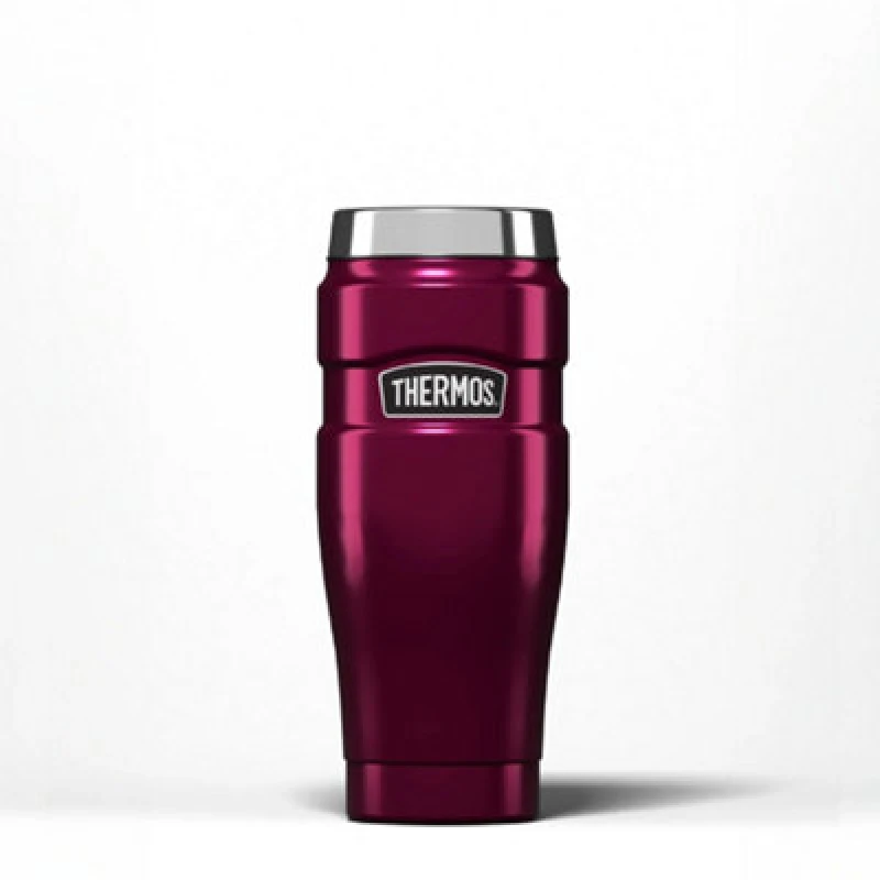 Image of Thermos Stainless Steel King Tumbler 470Ml Raspberry