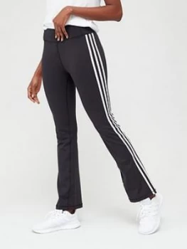 Image of Adidas Brushed 3S Flared Pant - Black
