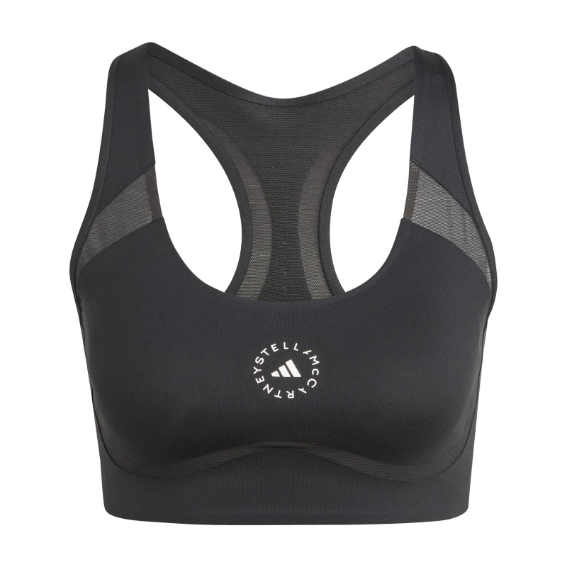 Image of adidas Womens Non Wired Medium Impact Sports Bra Black female XS A-C