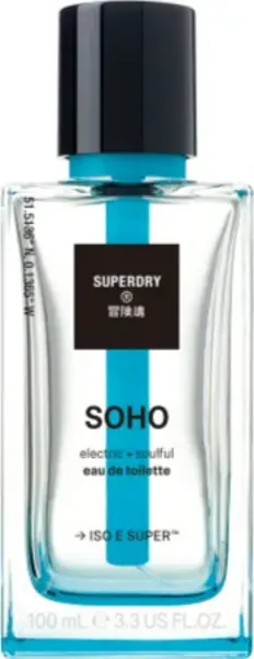 Image of Superdry Iso E Super Soho Eau de Toilette For Him 100ml