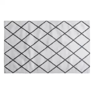Image of Gallery Interiors Kenza Rug - Discontinued / Cream Charcoal / Medium