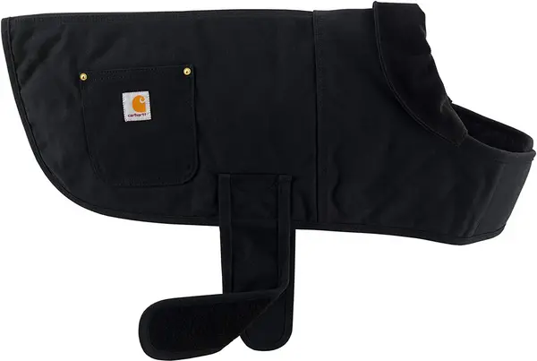 Image of Carhartt Rain Defender Chore Coat Dog Overall, black, Size L