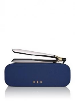 Image of Ghd Platinum+ Hair Straightener In Iridescent White Gift Set