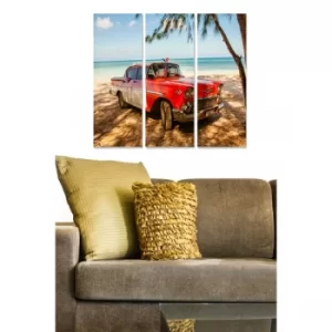 Image of MDF548209855 Multicolor Decorative MDF Painting (3 Pieces)