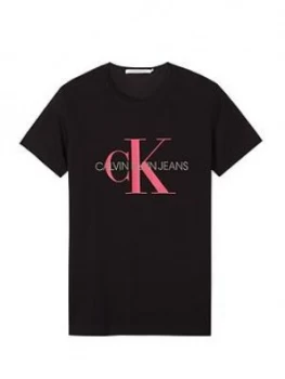 Image of Calvin Klein Jeans Iconic Monogram Ss Slim T-Shirt