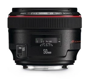 Image of Canon EF 50 mm f/1.2 USM Standard Prime Lens