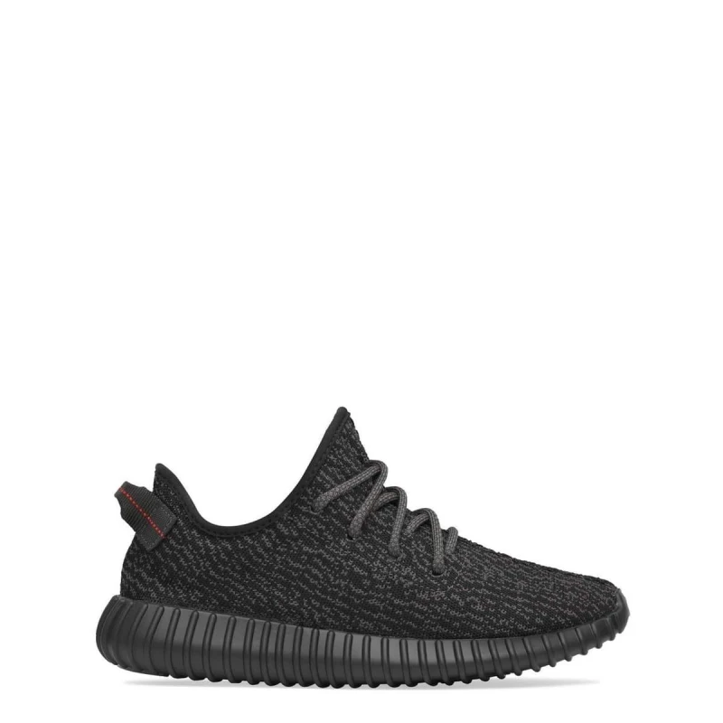 Image of Yeezy Boost 350 Sneakers - Black 6