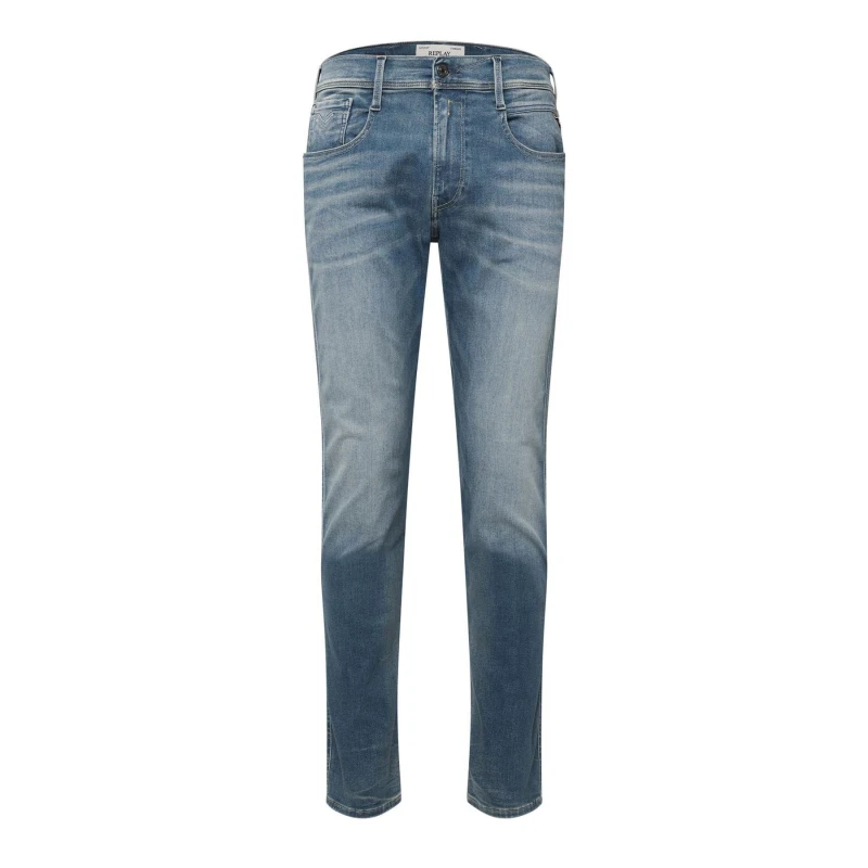 Image of Replay Anbass Slim-Fit Jeans Slim Jeans 30S Blue 29956418305