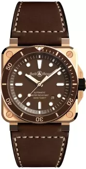 Image of Bell & Ross Watch BR 03 92 Diver Brown Bronze Limited Edition
