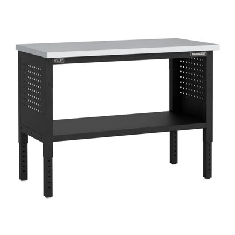 Image of Sealey Superline Pro Modular Stainless Steel Top Workbench APMWB50SS Length: 1.26m