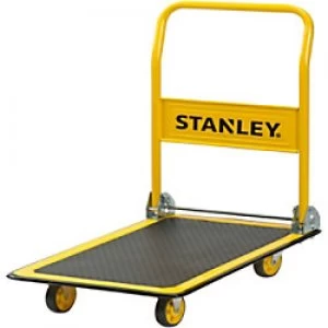Image of Stanley Platform Trolley SXWTD-PC527 Steel Black, Yellow 47 x 72.5 x 82 cm