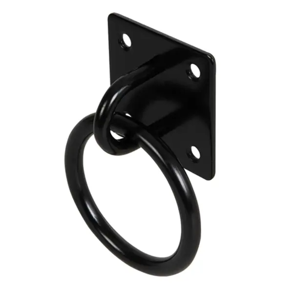 Image of Fixman Chain Plate Black - Ring 50mm x 50mm