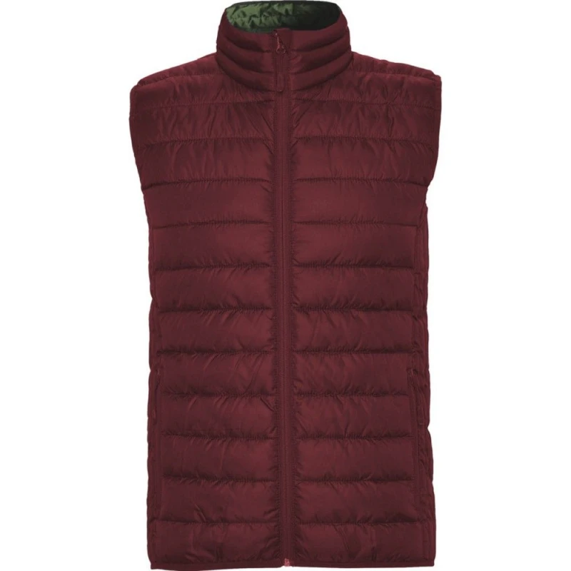 Image of ROLY ROLY Men Oslo Insulating Body Warmer in Maroon Size: Small Maroon S Male 5063470832675