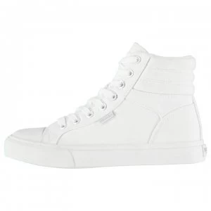Image of SoulCal Asti Junior Canvas Hi Tops - White
