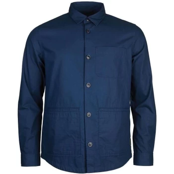 Image of Barbour Murton Overshirt - Navy NY91
