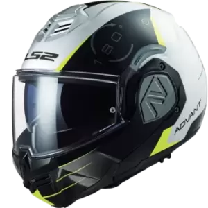 Image of LS2 FF906 Advant Codex White Black Modular Helmet M