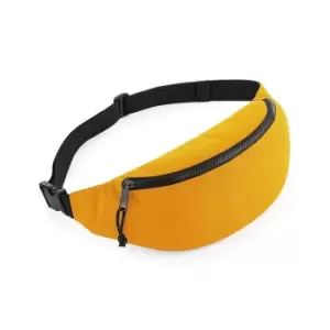 Image of Bagbase Recycled Waist Bag (One Size) (Mustard Yellow)