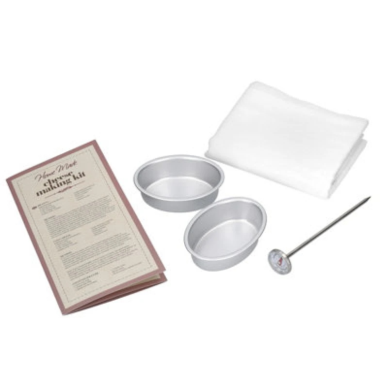 Image of KitchenCraft Home Made Complete Cheese Making Kit For Fresh, Artisan-Style