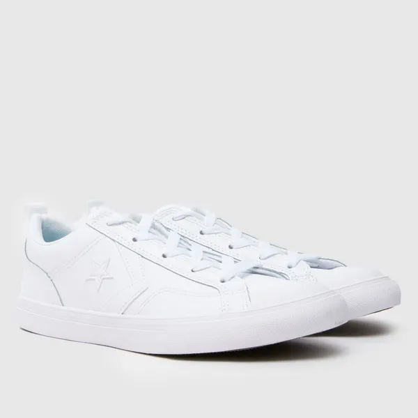 Image of Converse white pro blaze lo Youth trainers White UK 3 (EU 35½)