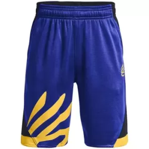 Image of Under Armour Boys' Curry Splash Shorts - Blue