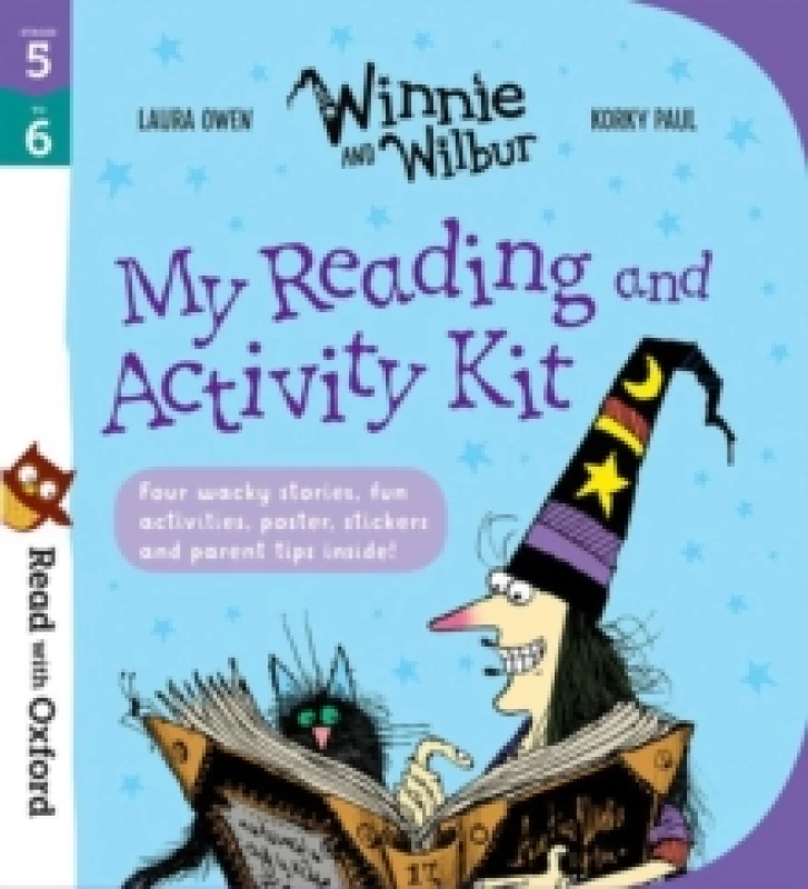 Image of Laura Owen Read with Oxford: Stages 5-6: My Winnie and Wilbur Reading and Activity Kit Book Multi unisex