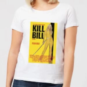 Image of Kill Bill Poster Womens T-Shirt - White - M
