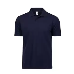 Image of Tee Jays Mens Power Polo Shirt (4XL) (Navy Blue)