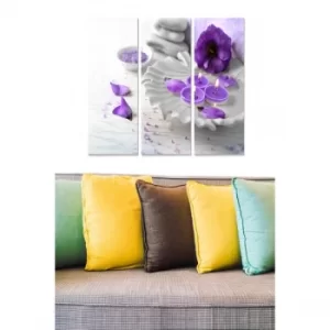 Image of MDF8393024 Multicolor Decorative MDF Painting (3 Pieces)