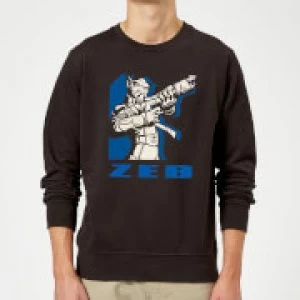 Image of Star Wars Rebels Zeb Sweatshirt - Black