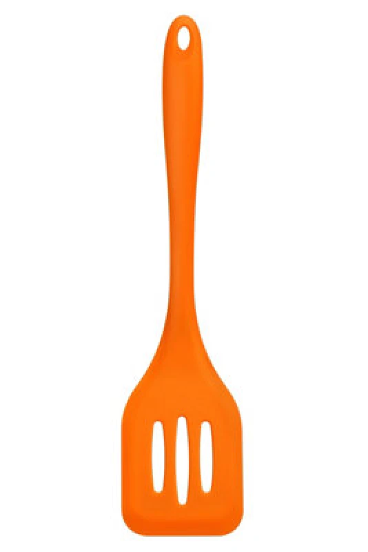 Image of Premier Housewares Zing Silicone Slotted Turner Orange