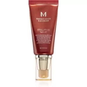 Image of Missha M Perfect Cover BB cream with high sun protection shade No. 27 Honey Beige SPF42/PA+++ 50ml