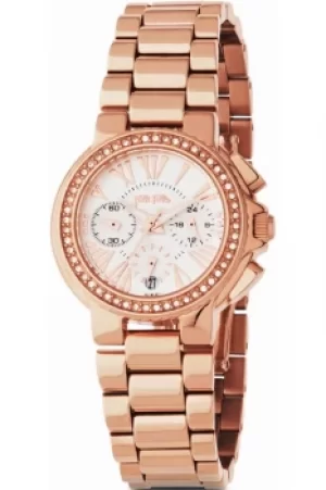 Image of Ladies Folli Follie Watchalicious Chronograph Watch 6010.1042