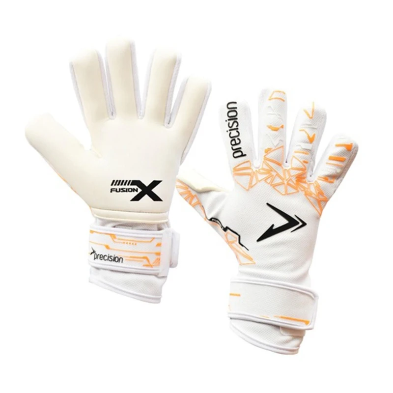 Image of Precision Precision Men Fusion X Pro Lite Giga Goalkeeper Gloves in White Size: 10 White 10 Male 5063574038201
