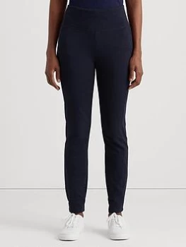 Image of Lauren by Ralph Lauren Adesina-Slim Leg-Pant - Lauren Navy, Size S, Women