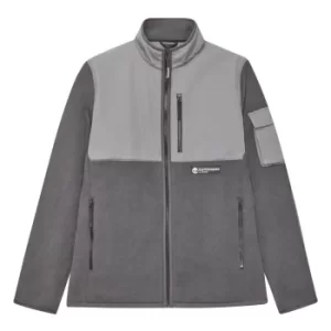 Image of Timberland Earthkeepers By Raeburn All Gender Recycled Fleece Jacket In Dark Grey Dark Grey Men, Size S