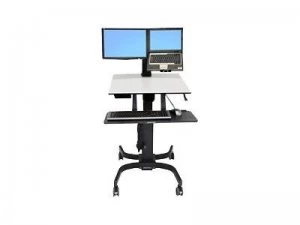 Image of Ergotron WorkFit-C - Dual Sit-Stand Workstation