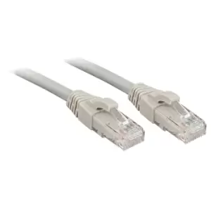 Image of Lindy Cat.6 UTP 1m networking cable Grey Cat6 U/UTP (UTP)