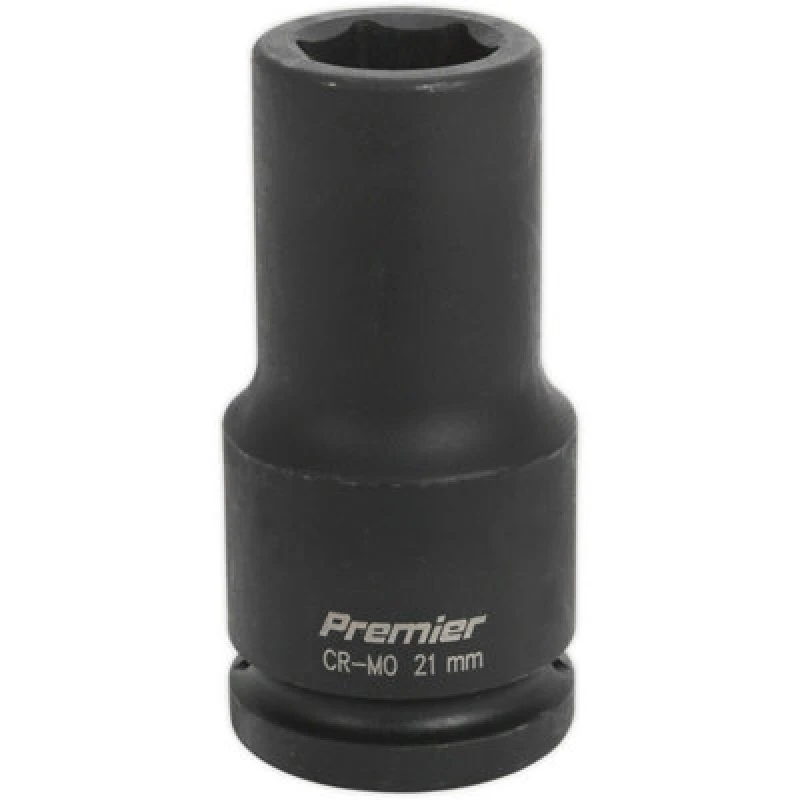 Image of Loops 21mm Forged Deep Impact Socket - 3/4" Sq Drive - Chromoly Wrench Socket Multi