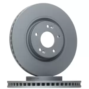 Image of ATE Brake disc HYUNDAI,KIA 24.0128-0258.1 517122T100,51712D7100,517122T100 Brake rotor,Brake discs,Brake rotors 51712D7100