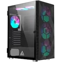 Image of Montech X3 Mesh Midi-Tower RGB Tempered Glass - Black
