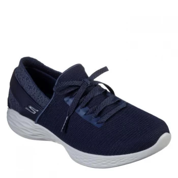 Image of Skechers You Smile Womens Trainers - Blue
