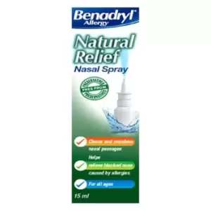 Image of Benadryl Allergy Natural Relief Spray 15Ml