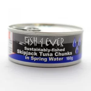 Image of Fish4ever Skipjack Chuncks in Spring Water 160g
