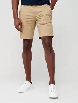 Image of Farah Hawk Chino Shorts, Beige, Size 30, Men